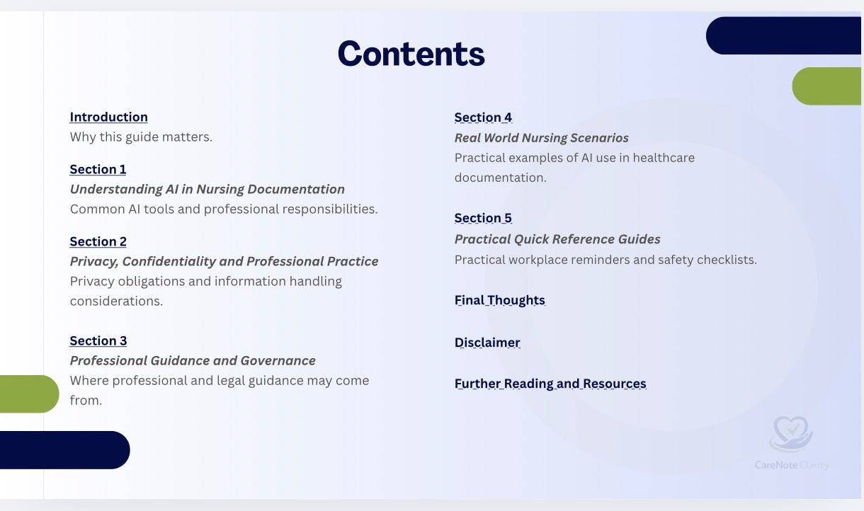 AI in Nursing Documentation